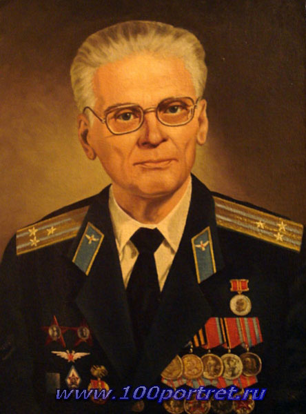 Портрет маслом Новицкий В.В.